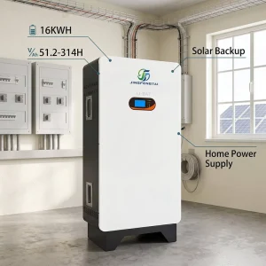 Floor Standing Split Battery 51.2V 314Ah LiFePO4 16.1kWh with LCD Built in CAN Inverter Protocols 6000 Cycles Solar Storage