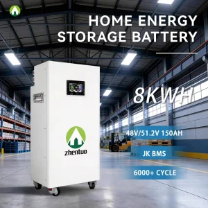 Floor Type 48V 150Ah 8kWh Lithium-Ion Battery Bank for Home Off-Grid Living