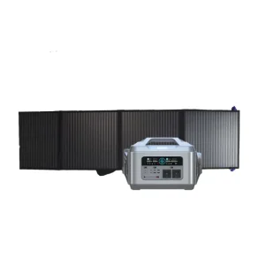 Foldable Portable 200W Monocrystalline Solar Panel Set 300V DC Spare Battery Pack Storage Complete Travel Kit