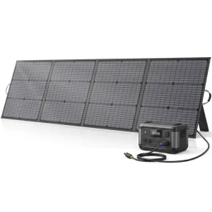 Foldable Portable 40V 220W Solar Panel Charger for Outdoor Use