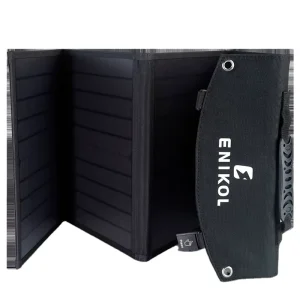 Foldable Solar Panel 100W 40 Watts Dust Proof Folding Solar Panels with USB Output for Camping