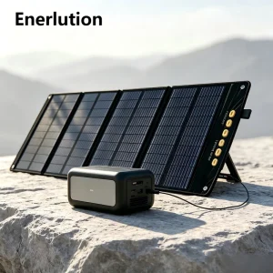 Foldable Solar Panels 130W High Conversion Rate Weak Light Power Generation Compact Easy Storage for Power Outage