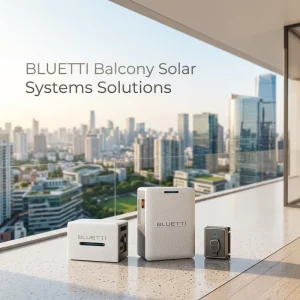 For 2.56kWh 5kWh Balcony Solar MPPT Battery System Built-in Inverter On/Off Grid Dual Mode Plug&Play EU Apartment