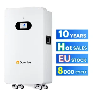 For 51.2V 314Ah 5kWh 10kWh LiFePO4 Hybrid Grid Home Energy Storage System Wall Mounted Solar Compatible