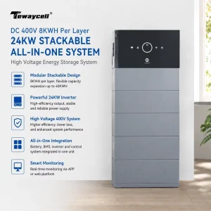 For ENERGY High Voltage Split All One 40KWh Built 24kW Inverter Stackable Off grid CAN Solar Energy Storage Power System