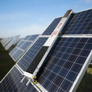 For Solar Automatic Washing Machine Solar Panel Cleaning Robot Equipment for Multi-panel Solar Array 3280 Sqm/h Efficiency