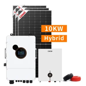 Full House 8kW Hybrid 6 kW 10kW Off-grid Solar System Complete Set House 3kW Solar Panel Racking Power System