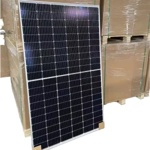Full Power a Grade New Factory Price Fast Delivery 36v 24v 12v 550w 585w 600w 630w N type PERC Bifacial Solar Panel Pure Black