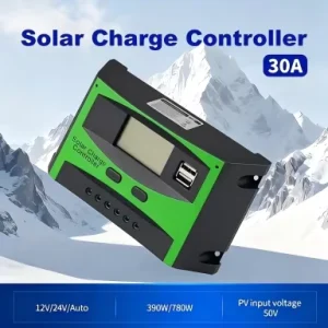 Full Protection PWM Solar Charger Auto Voltage Identification Temperature Compensation PV Solar Panel Controller