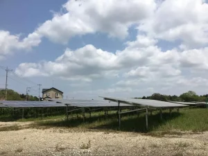GW Scale Solar Farm Hot Dip Galvanized Zn Al Mg Ground Screw Mounting System