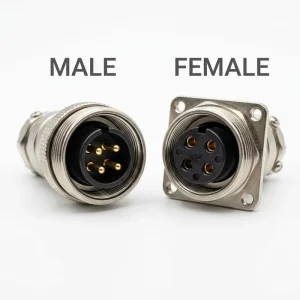 GX12 2Pin Male Female Aviation Cable 12mm IP65 Waterproof Molded Connector Set for LED Light Sensor Camera Power Supply