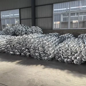 Galvanized Helical Screw Ground Anchors for Fence Posts Solar PV Mounting Steel Screw Pile