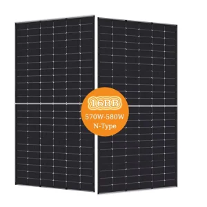 Good Price Bifacial N type Half Cell for 570W High Efficiency Photovoltaic Solar Power Panels for Homes