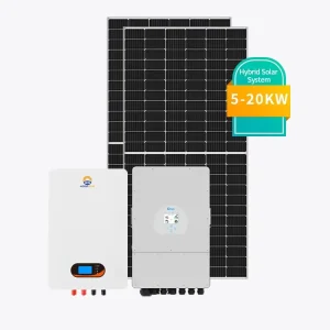 Good Price Deye Solar Storage System 5kw 8kw 10kw 12kw 15kw 20kw Complete Hybrid Solar System For Home Use