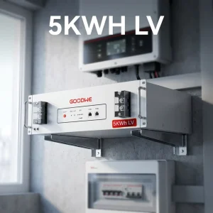 Goodwe Lynx a Series Landing Stacked 5 kWh Low Voltage 51.2V Home System Storage Solar Lithium Batteries