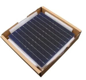 Grade A 156.75mm PERC Mono Solar Cell 22.9% Efficiency Monocrystalline Wafer for PV Module Assembly