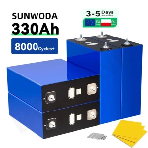 Grade A 314Ah Lithium Iron Phosphate Battery 3.2V 8000 Cycles LiFePO4 Battery for 12V 24V 48V Solar Battery EU Stock