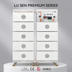 Grade A 80kWh/160kWh High-Voltage Deep-Cycle LiFePO4 Battery Bank Solar Storage Solution for Telecom