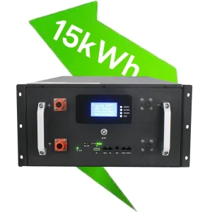 Grade Factory Price 51.2V Rack Mounted LiFePO4 Lithium Battery Pack 5kWh 10kWh 15kWh 10-20kW Output Grid/Hybrid Grid Home Solar