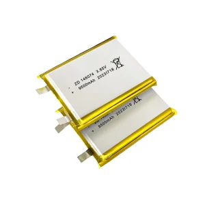 Grade a Lithium Ion Polymer Cell 3.7V 9500mAh Deep Cycle Solar Battery