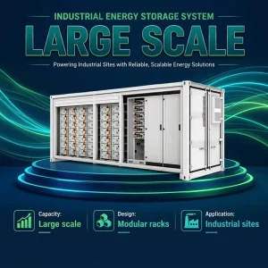 Grid-Tie Hybrid 20ft Container Industrial Battery Storage CE-Certified Solar Storage Container for Renewable Integration