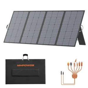 Ground Mount 400 Watt Monocrystalline 24v Solar Panel Portable Power System