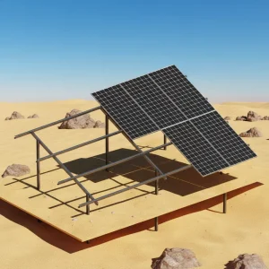 Ground Mount Solar System PV Solar Ground Mounting Structure Photovoltaic Bracket for Solar Farm and Power Plant Projects