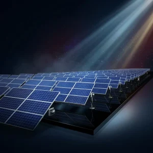 Ground Mounted Solar Panel Bracket System Hot Dip Galvanized Steel Structure for Residential Commercial PV Farms Wind Snow