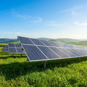 Ground Mounted Solar Panel Bracket System for Photovoltaic Farms Hot Dip Galvanized Surface Wind Snow Load