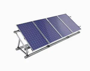Ground-Mounted Solar Panel Racking System