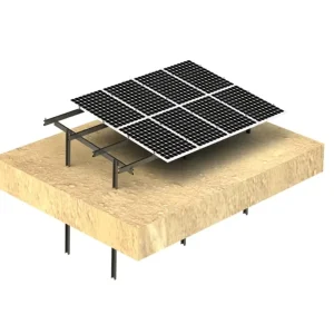 Ground Pile Solar Mounting Bracket Steel Structure with ZAM Coating for PV Energy System Installation