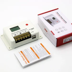 HC2430 12V 24V 30A PWM Solar Charge Controller
