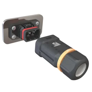 HD 65A 3-Pin AC IP68 Male Female Hybrid Inverter Solar Panel Connectors 1000V