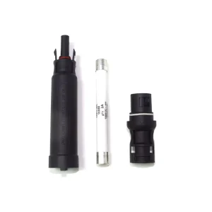 HD IP68 Waterproof 1500V 2A DC Power Fuse Connectors PV Solar Fusible Plug Connector Holder and Fuse Link