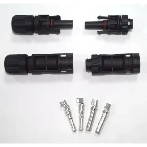 HD Waterproof DC PV Plug Socket Solar Panel Connector Cable Connector Female Male Pin for PV Solar System