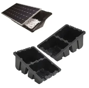 HDPE Ballasted Ground Flat Roof Solar Mounting System