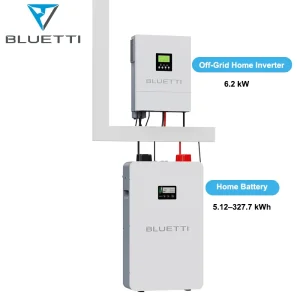 HV6K 6.2kW Inverter Off Grid Solar System Home Energy Storage LiFePO4 Battery Backup Wall Mounted Solution Africa