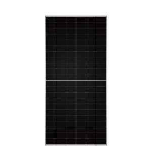 Half-cut N Type Monocrystalline 625W Bifacial Double Glass High Efficiency IP68 Rated Long Lifespan Solar Panel