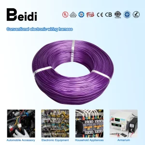 Halogen Free Flame Retardant UL1185 Single Conductor Shielded Cable PVC Low Smoke for Data Centers Hospital Emergency Systems