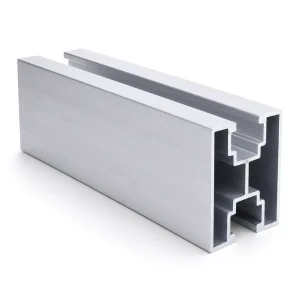 Heavy Duty Aluminum Solar Panel Mounting Rails Anodized Surface for Wall Mounting Systems Utility scale Solar Farms Carports