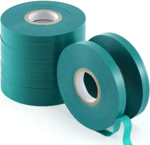 Heavy Duty PVC Garden Tie Tape High Stretch Soft Plant Support Tape For Flowers Tomatoes Vines & Trees