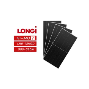 Hi-MO7 560-590W LR5-72HGD 580W High Efficiency Monocrystalline Solar PV Panels with TUV Certificate