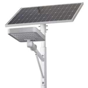 High Brightness All In Two Solar Street Light 80W 100W 120W IP65 Waterproof Outdoor LED Solar Road Lamp For Highway Parking Lot