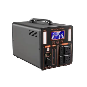 High Capacity 1700W Portable Solar Power Station 2520Wh Blade Battery XT90 Fast Charge 220V AC Outlets for Outdoor