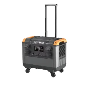 High Capacity 3000W 2688Wh Portable Solar Generator 4000W 5000W Power Station Emergency for Outdoor Camping Home Backup and RV