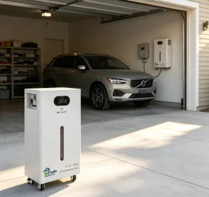 High Capacity LiFePO4 Battery Pack 51.2V 300Ah 15kWh Floor Standing Home Energy Storage with 6000 Cycle Smart BMS