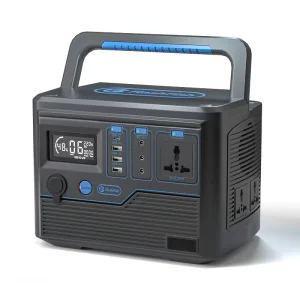 High Capacity Output 1000W LiFePO4 Portable Station Solar Generator Pure Sine Wave MPPT Car