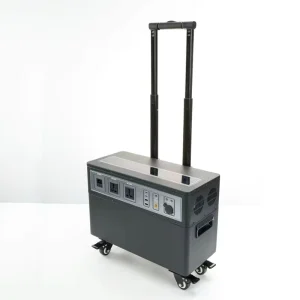 High Capacity Solar Generator Portable Power Station Support 3000W