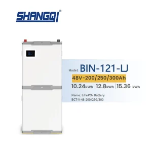 High Cycle Life 48V 200Ah 250Ah 300Ah Stackable Home Solar Energy Storage LiFePO4 Battery