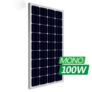 High Efficiency 100W Solar Panels in China for Home Use Solar Panel System